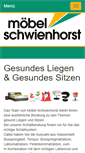 Mobile Screenshot of moebel-schwienhorst.de