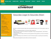 Tablet Screenshot of moebel-schwienhorst.de